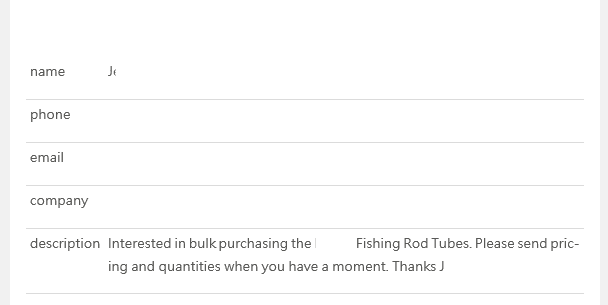 11 美國J客人詢問Fishing Rod產品